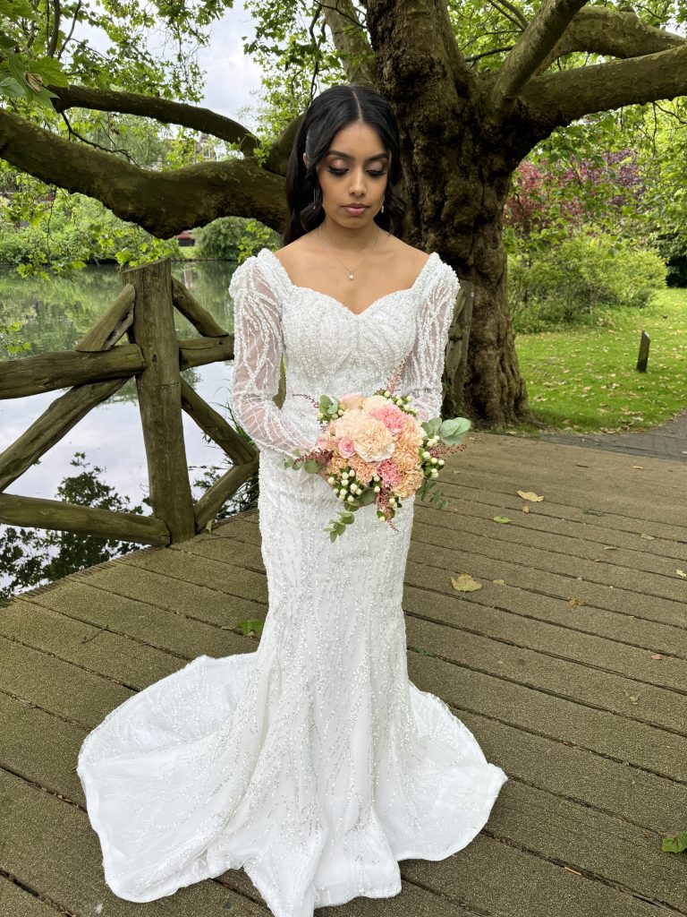 Civil Weddings makeup and hair look