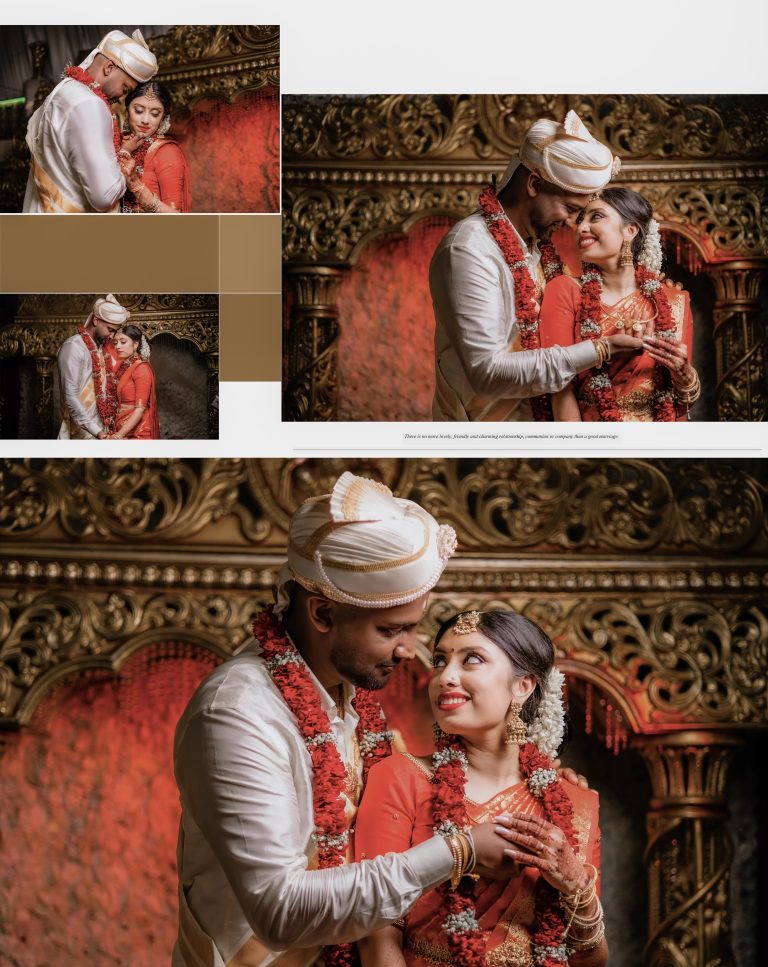 Bridal makeup and hair look