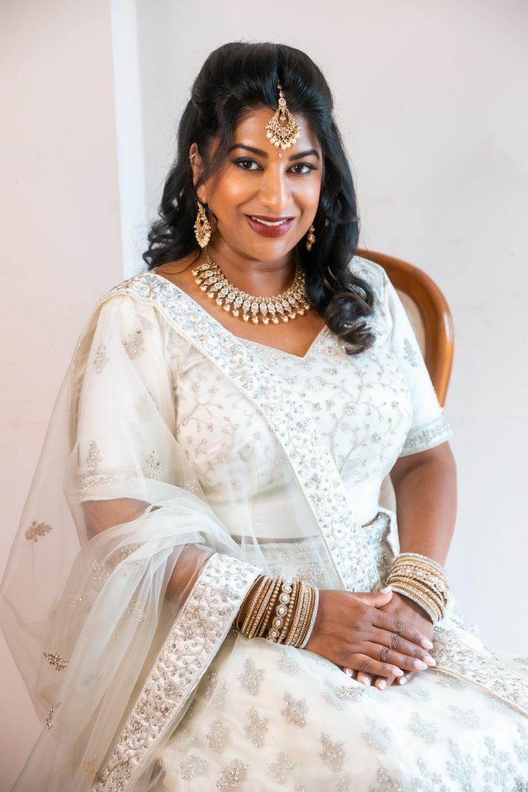 Civil Weddings makeup and hair look