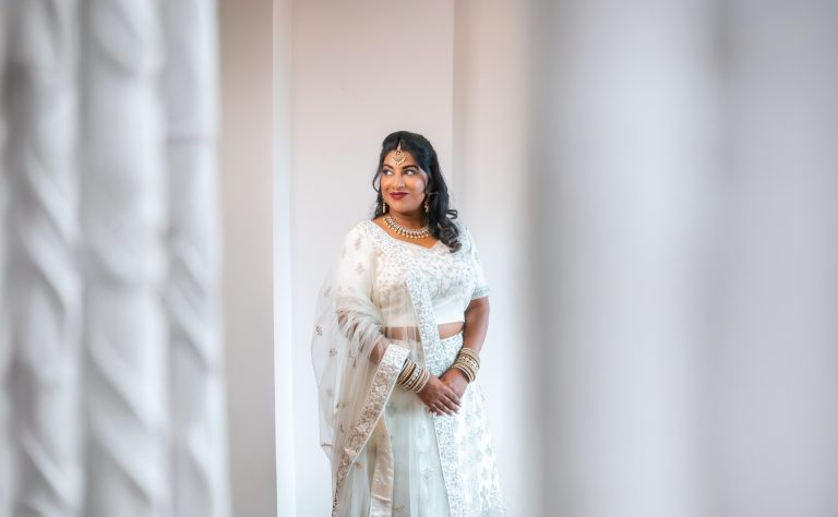 Civil Weddings makeup and hair look